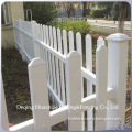 cheap PVC plastic picket garden fence